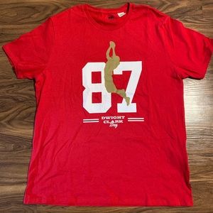 49er x Levi’s collaboration Dwight Clark Tee.